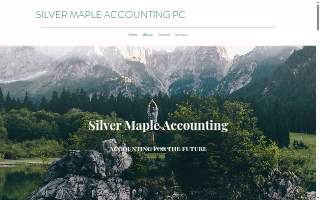Silver Maple Accounting PC website