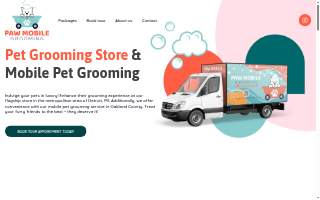 Paw Mobile Grooming and Store of Hamtramck website