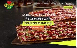 Cloverleaf Pizza website
