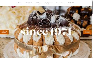Josef's European Pastry Shop website