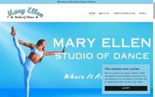Mary Ellen Studio of Dance website