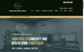 Mission Metabolic Health of Eastpointe website