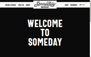 Someday Brewing website