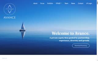 Avance Construction Management LLC website
