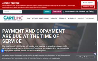 CareLinc Medical Equipment & Supply of Haslett website
