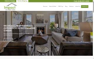 Impact Home Staging Experts of Ann Arbor website