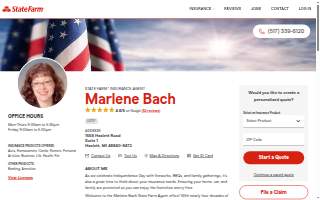 Marlene Bach - State Farm Insurance Agent website