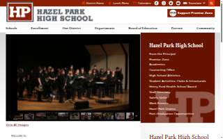 Hazel Park High School website