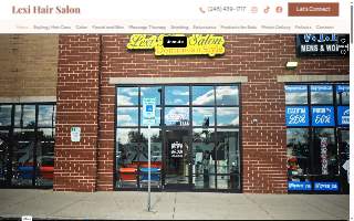 Lexi Hair Salon website