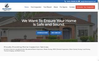 mi home inspectors website