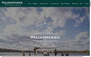 Waldenwoods Event Venue & Resort website