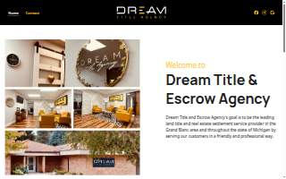 Dream Title and Escrow Agency website