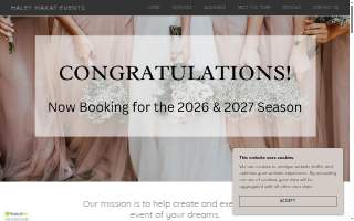 Haley Makay Events of Highland Park website