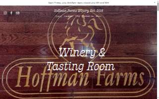 Hoffman Farms Winery of Highland Park website