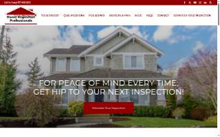 Home Inspection Professionals of Highland Park website