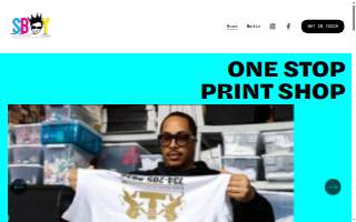 SBOY LLC- SBOY Printing & Promotions website