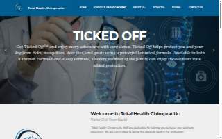 Total Health Chiropractic PC website