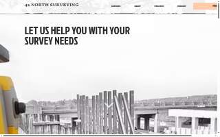 42 North Surveying website