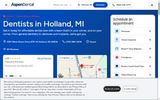 Aspen Dental - Holland website