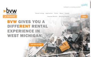 BVW Property Management website