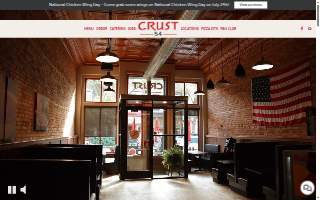 Crust 54 website