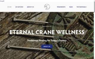 Eternal Crane Wellness, LLC of Holland website