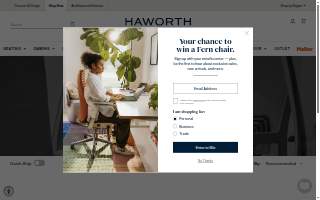 Haworth Outlet website