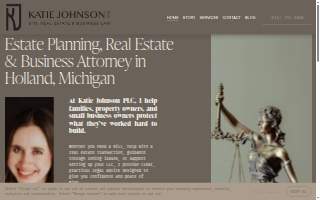 Katie Johnson PLC website