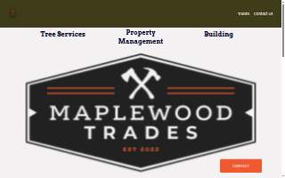 Maplewood Trades website