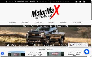 Motormax of Holland website