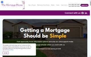The Mortgage House Inc website
