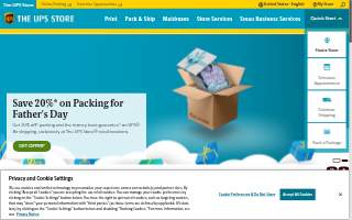 The UPS Store of Holland website