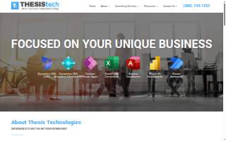 ThesisTech website