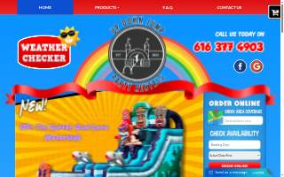 Up Down Jump Party Rentals website