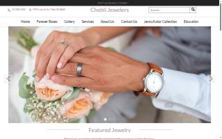 Chebli Jewelers website