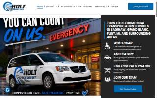 Holt Transportation website