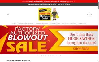 National Unclaimed Freight Furniture Mattress Outlet of Holt website