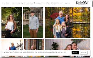 Rachael Holt Photography website