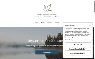 Amanda Stienstra, LMSW, LLC website