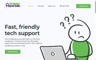 Computer House Calls website