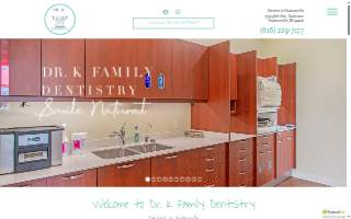 Dr K Family Dentistry website