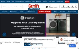 Gerrits Appliances of Hudsonville website