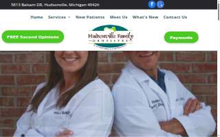 Hudsonville Family Dentistry website