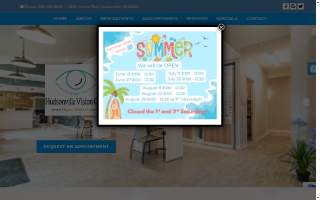 Hudsonville Vision Care website