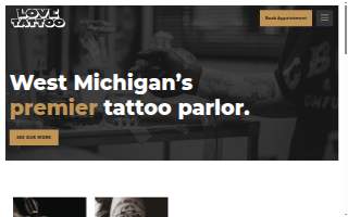 Love Tattoo of Hudsonville website