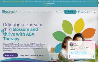 Blossom Learning Center website