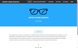 Fortney Eyecare Associates of Inkster website