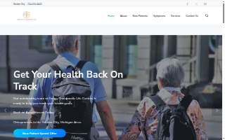 Gregg Chiropractic Life Centers website