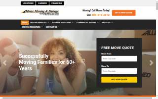 Morse Moving and Storage of Inkster website