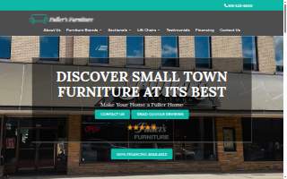 Fuller's Furniture website